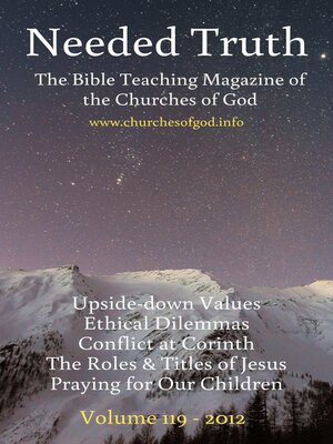 cover image of Needed Truth 2012